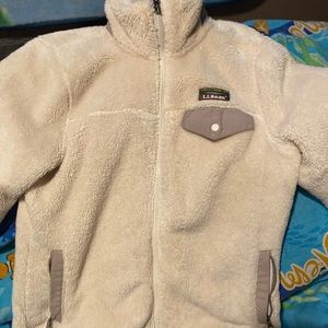 Fleece LL BEAN jacket